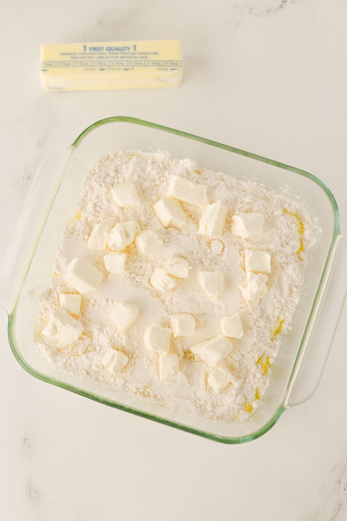 Lemon Cream Cheese Dump Cake Set #3