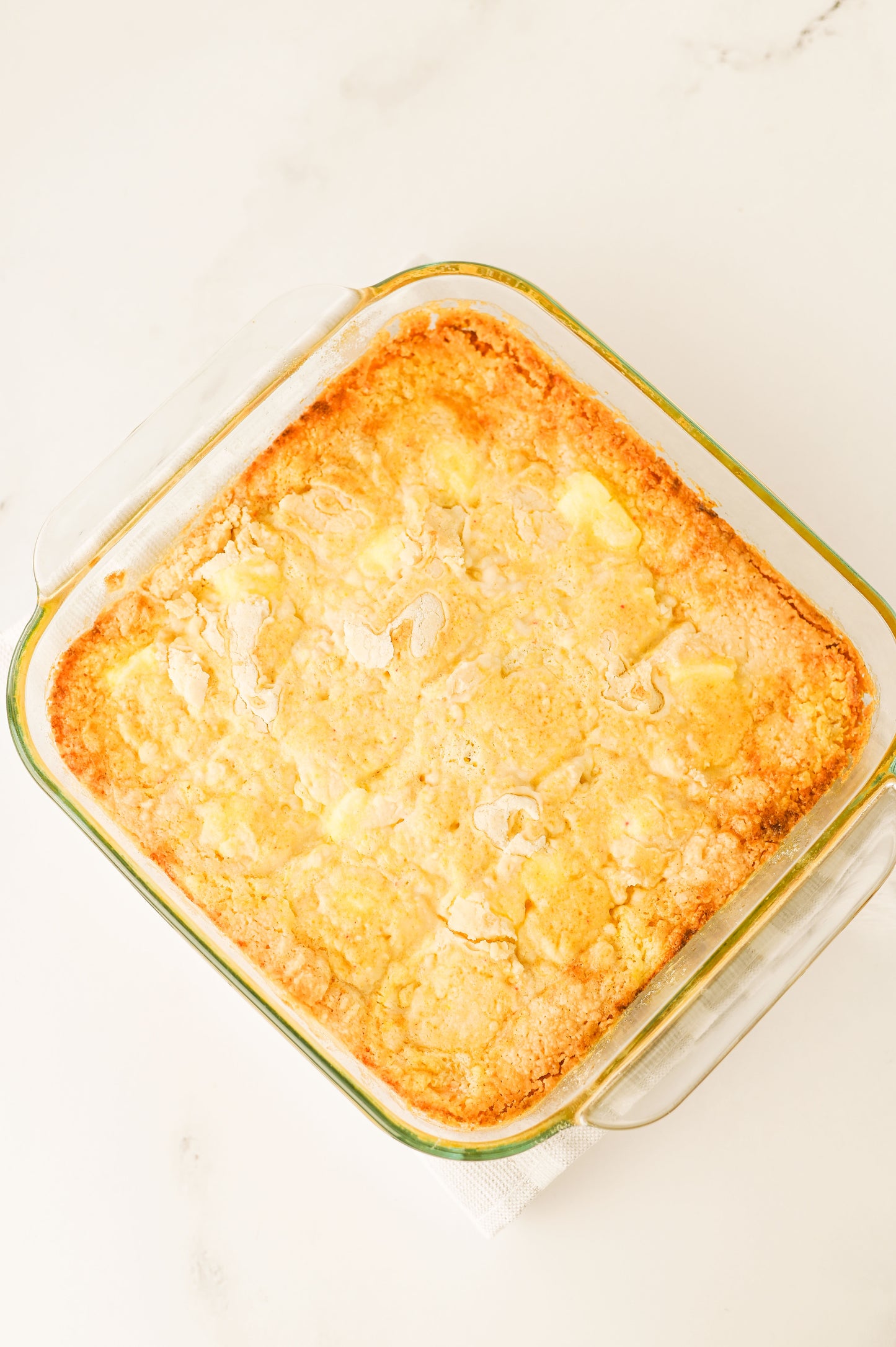 Lemon Cream Cheese Dump Cake Set #3