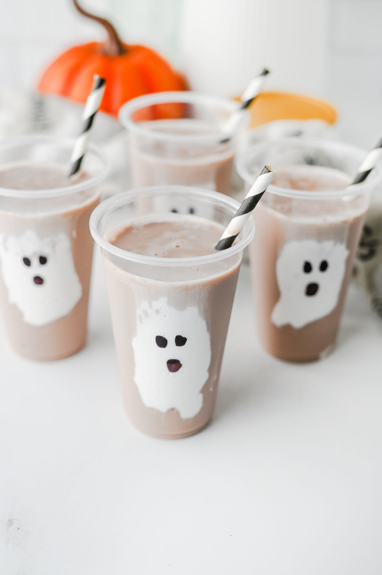 Marshmallow Fluff Ghost Cups