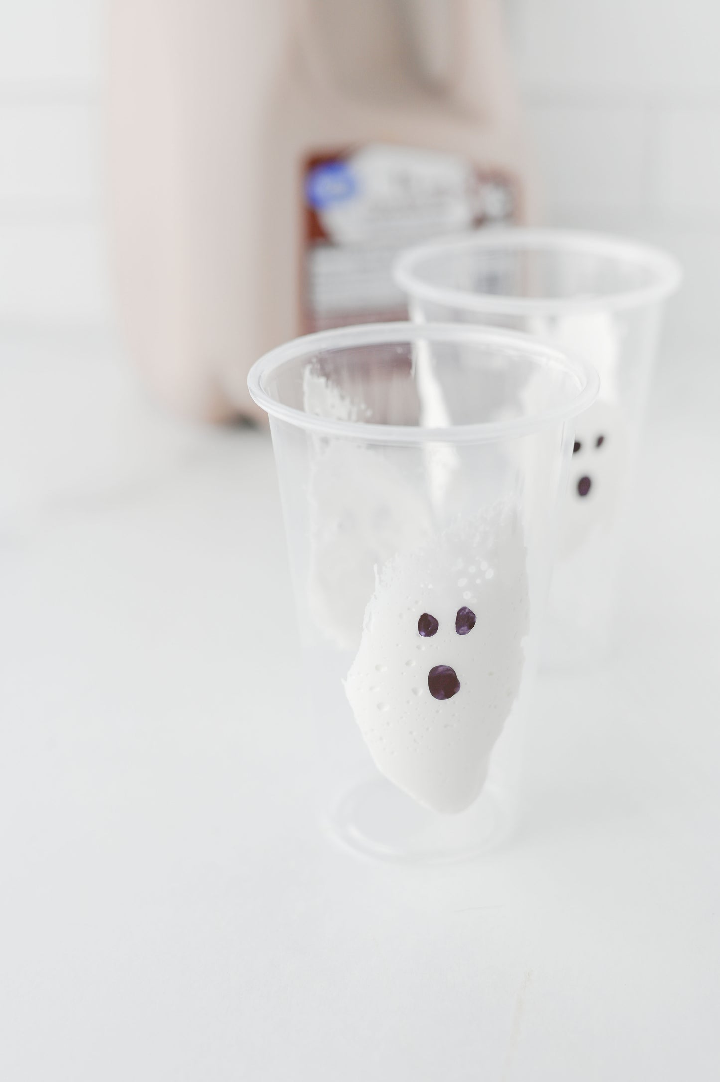 Marshmallow Fluff Ghost Cups