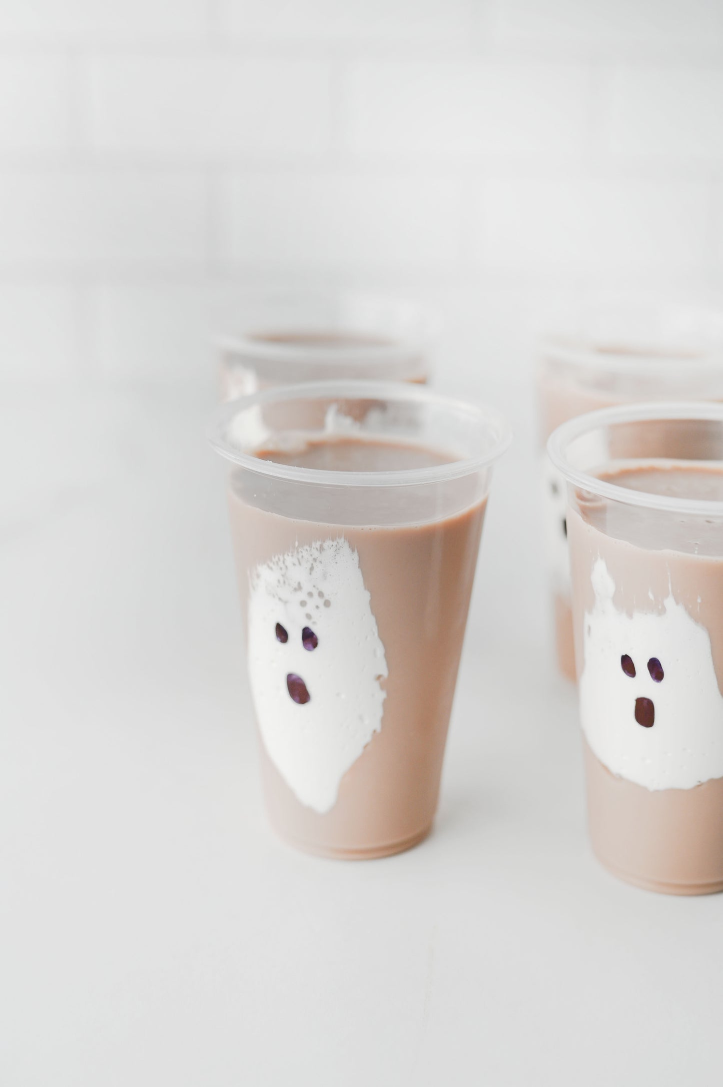 Marshmallow Fluff Ghost Cups