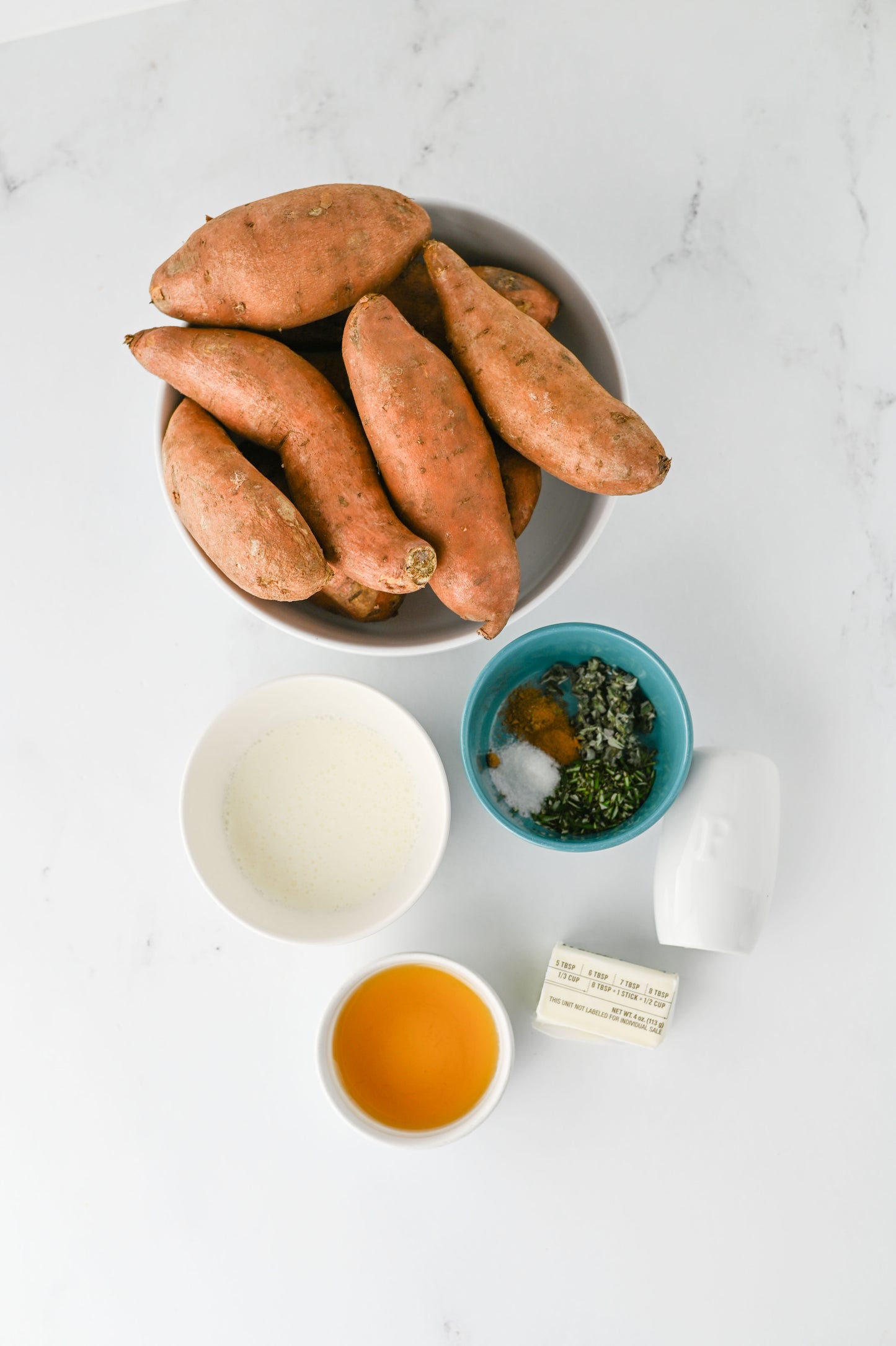 Mashed Sweet Potatoes Set #1
