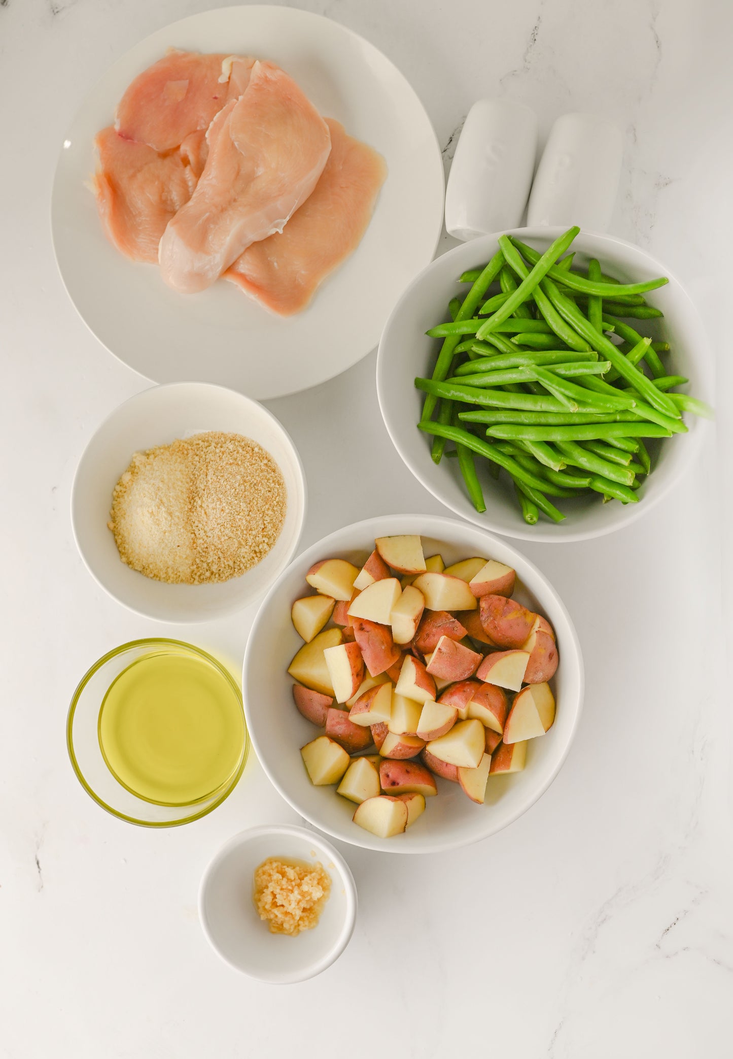 Sheet Pan Parmesan Crusted Chicken Set #1