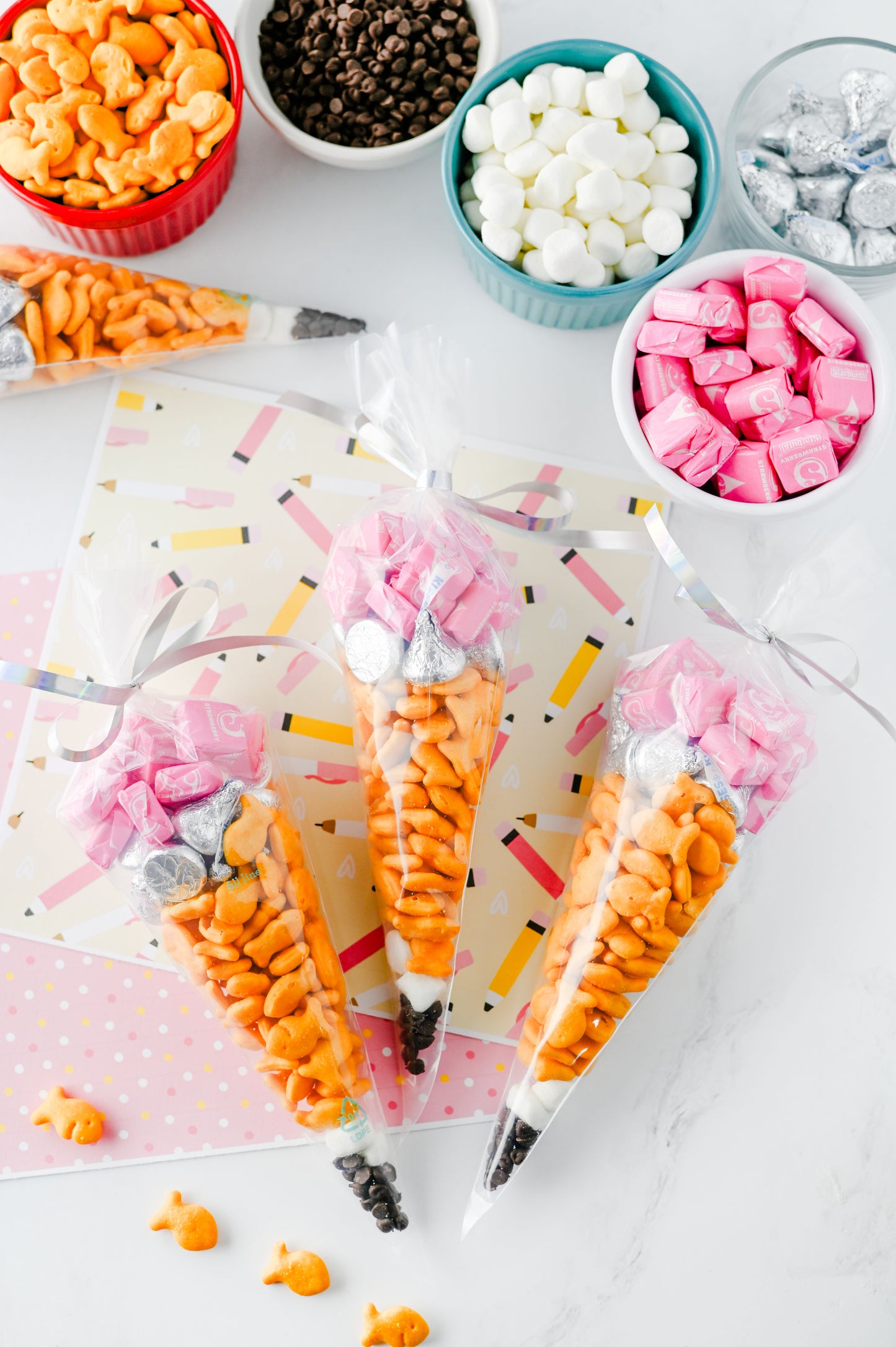 Pencil Treat Bags