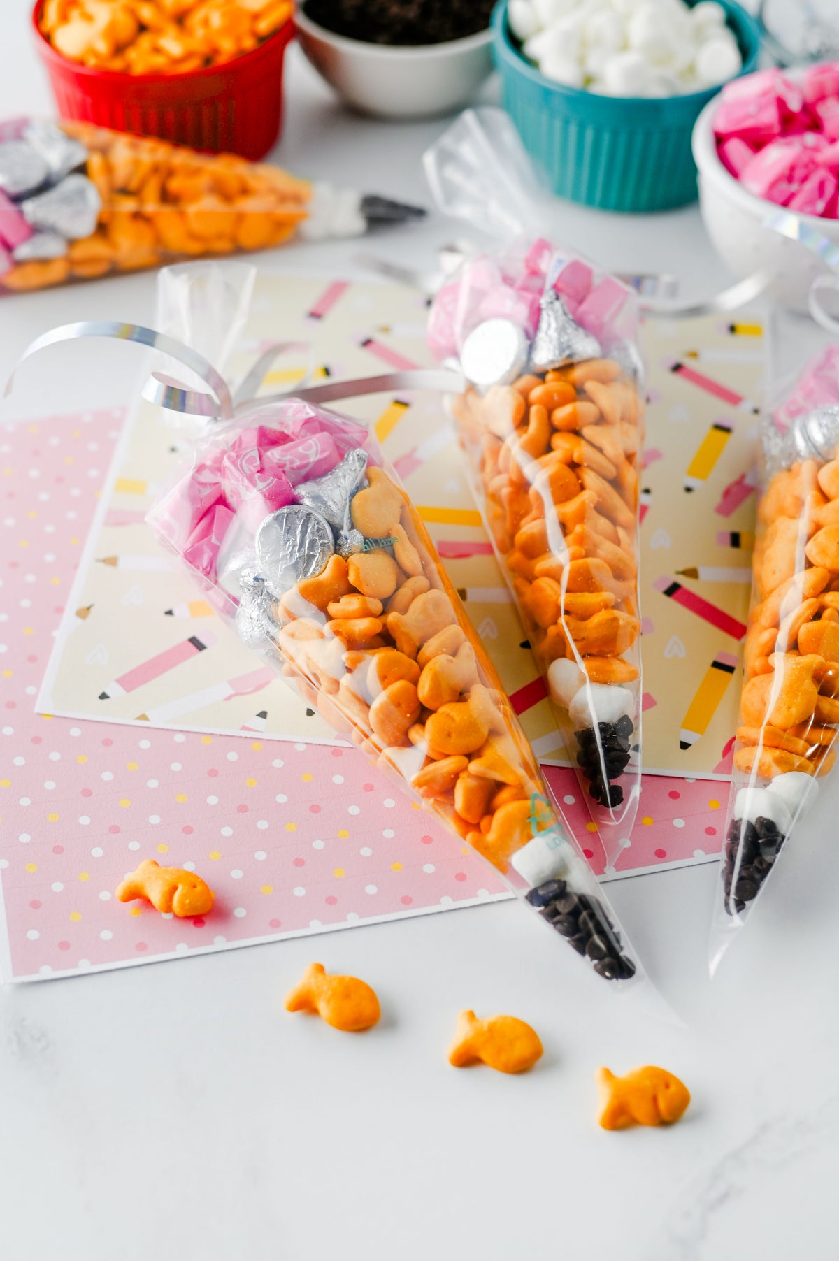 Pencil Treat Bags