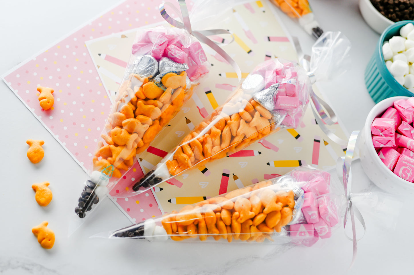 Pencil Treat Bags