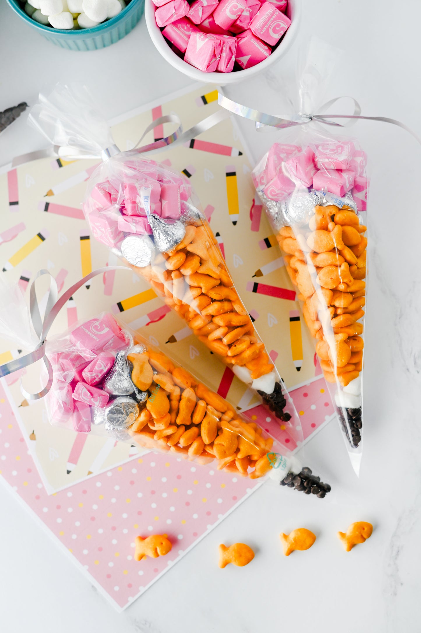 Pencil Treat Bags