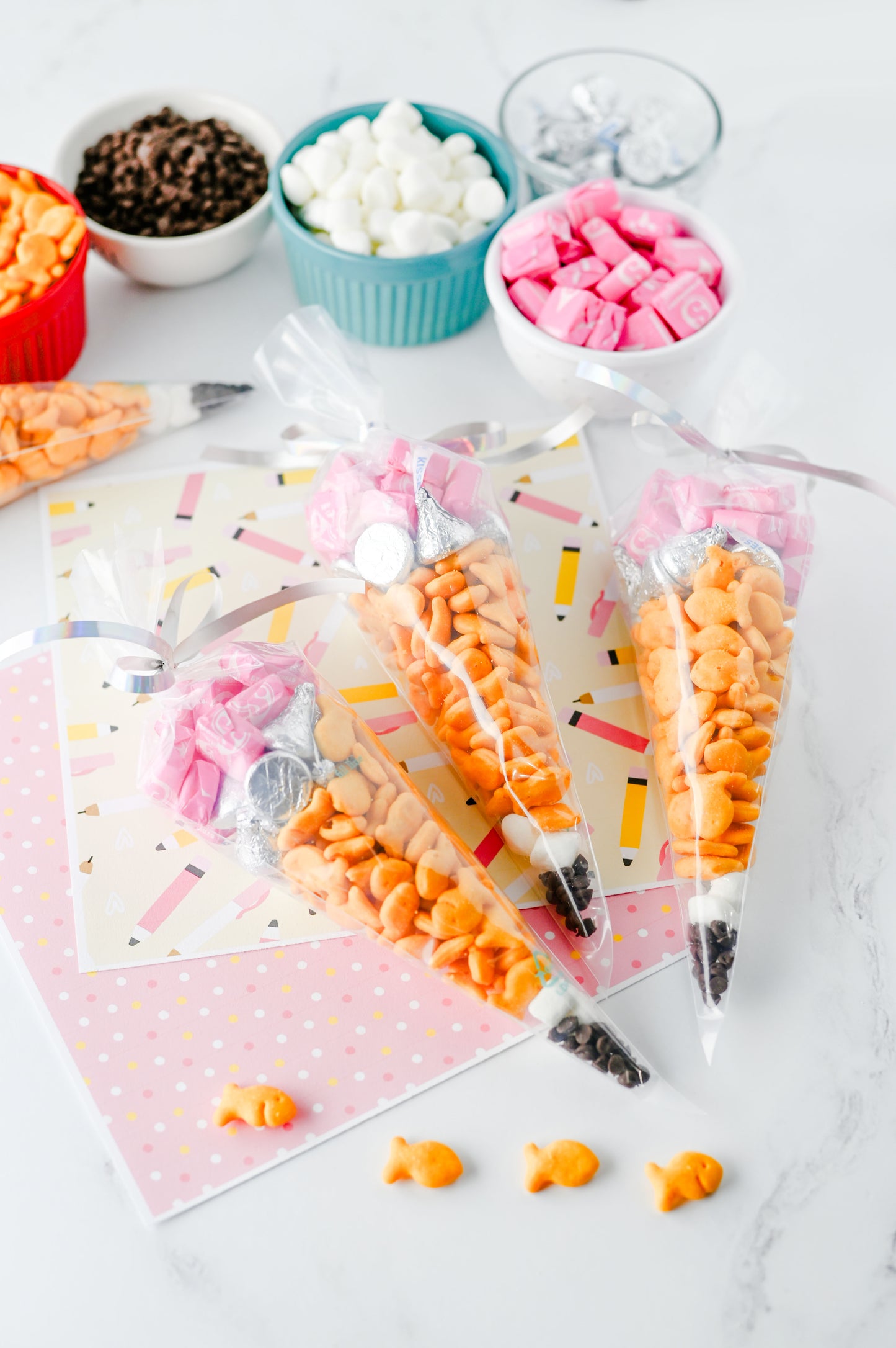 Pencil Treat Bags