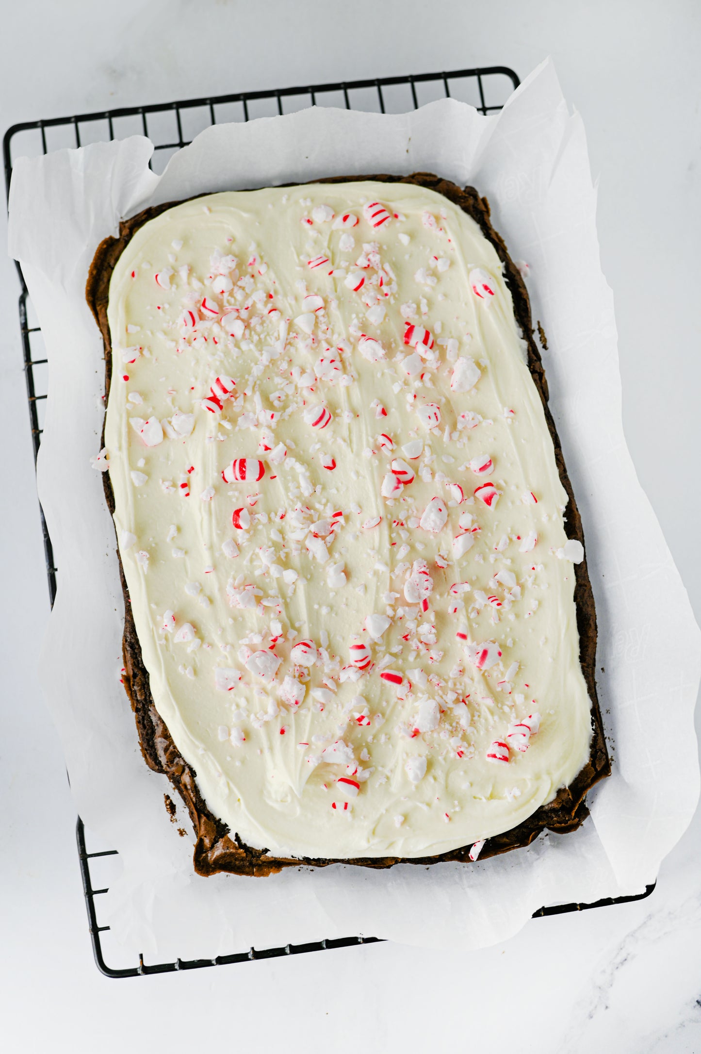 Peppermint Bark Brownies Set #5
