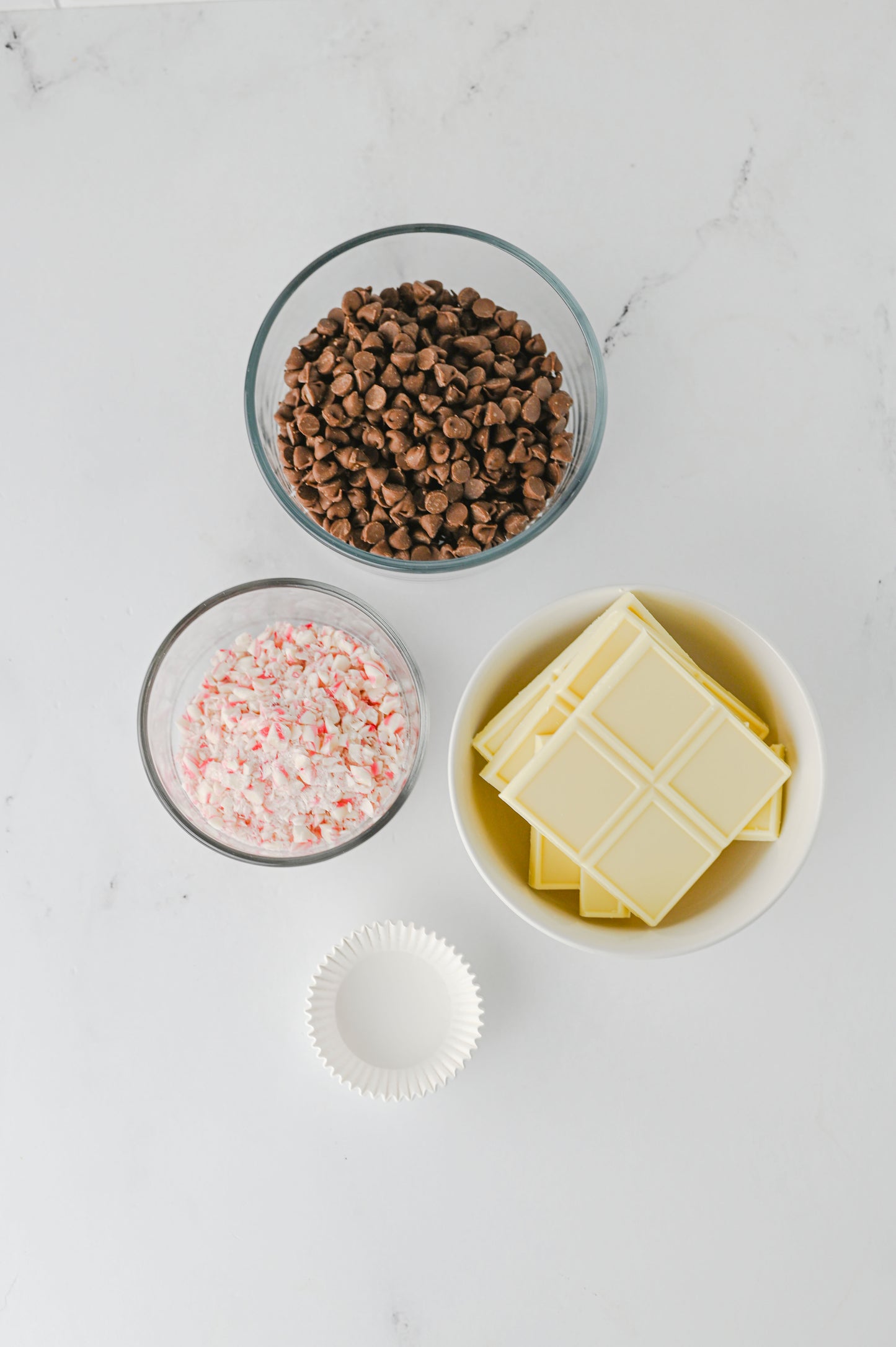 Peppermint Bark Cups Set #1