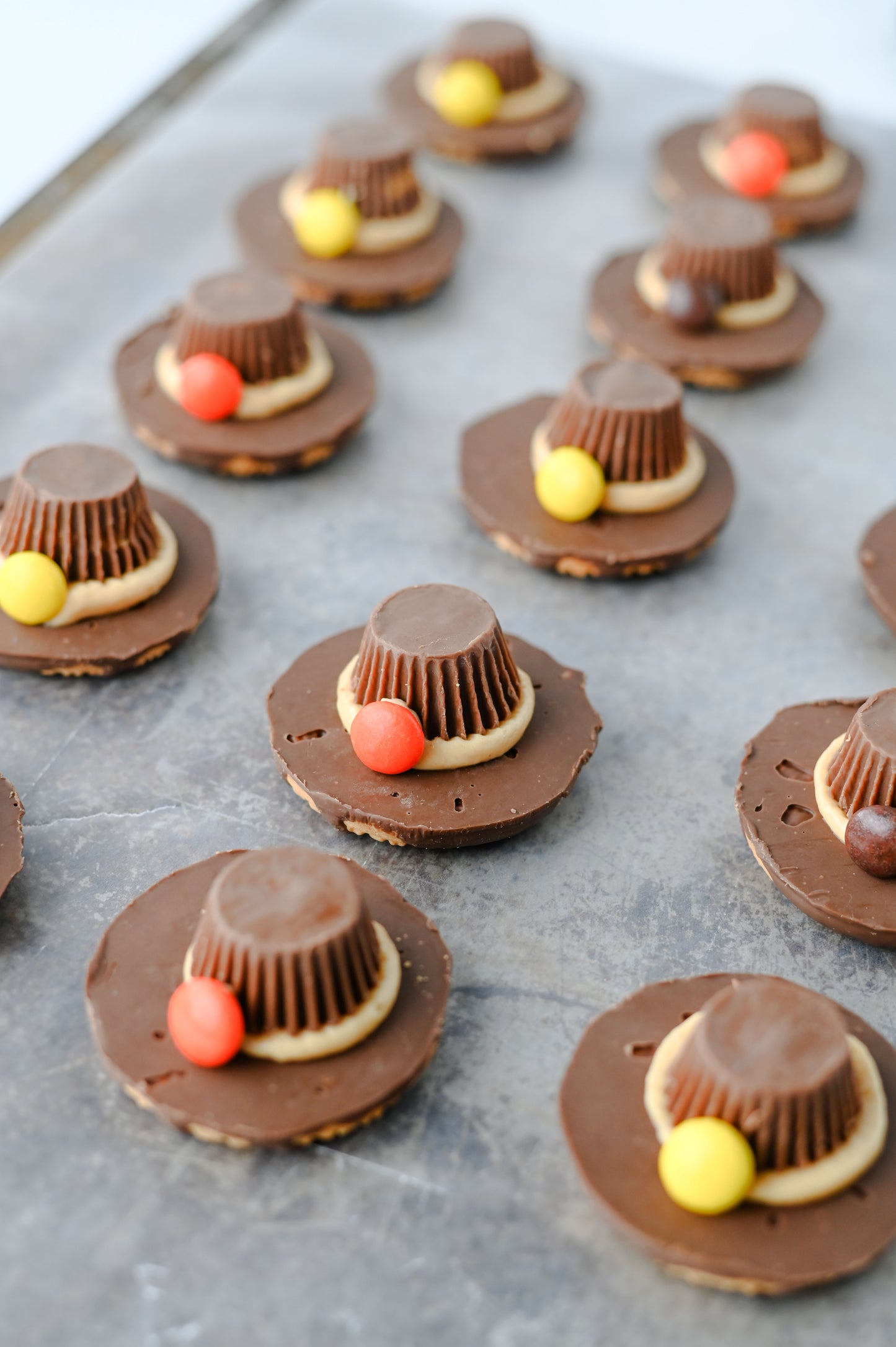 Pilgrim Hat Cookies Set #3