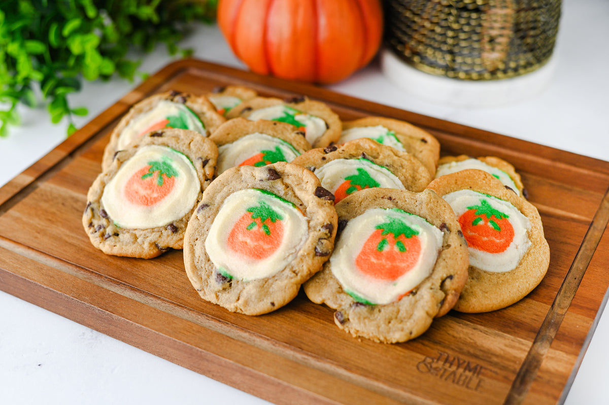 Pilsbury Pumpkin Chocolate Chip Cookie Hack
