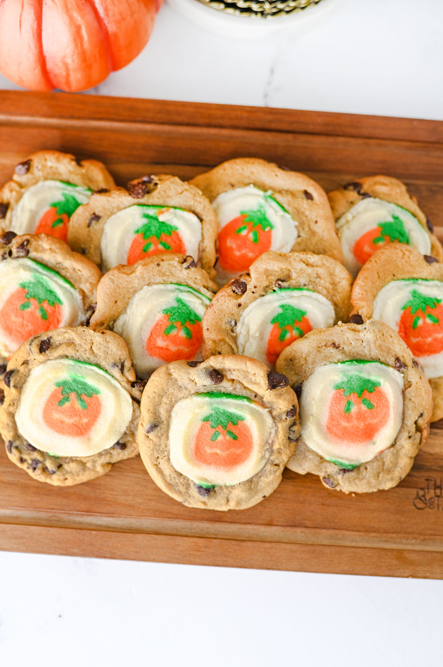 Pilsbury Pumpkin Chocolate Chip Cookie Hack