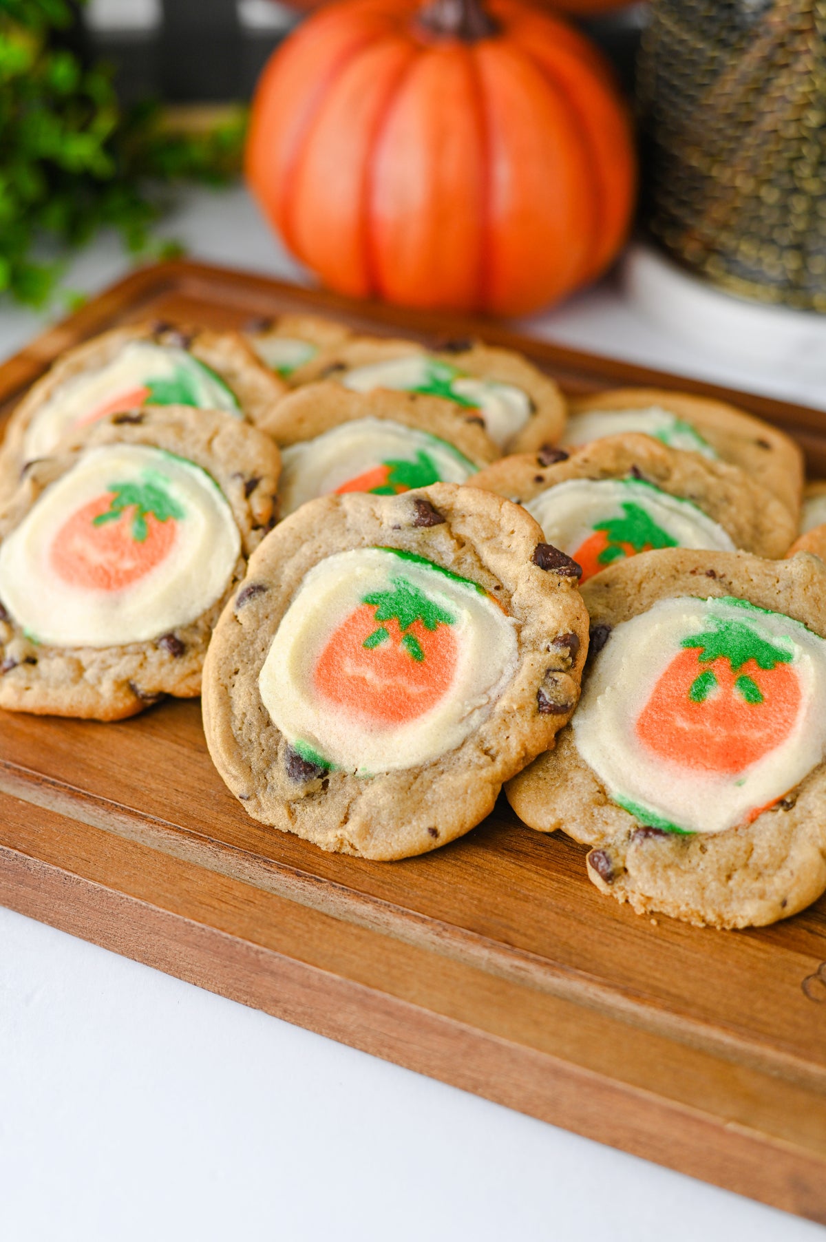 Pilsbury Pumpkin Chocolate Chip Cookie Hack