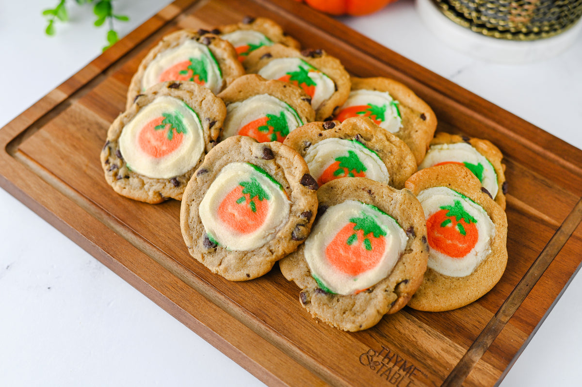 Pilsbury Pumpkin Chocolate Chip Cookie Hack