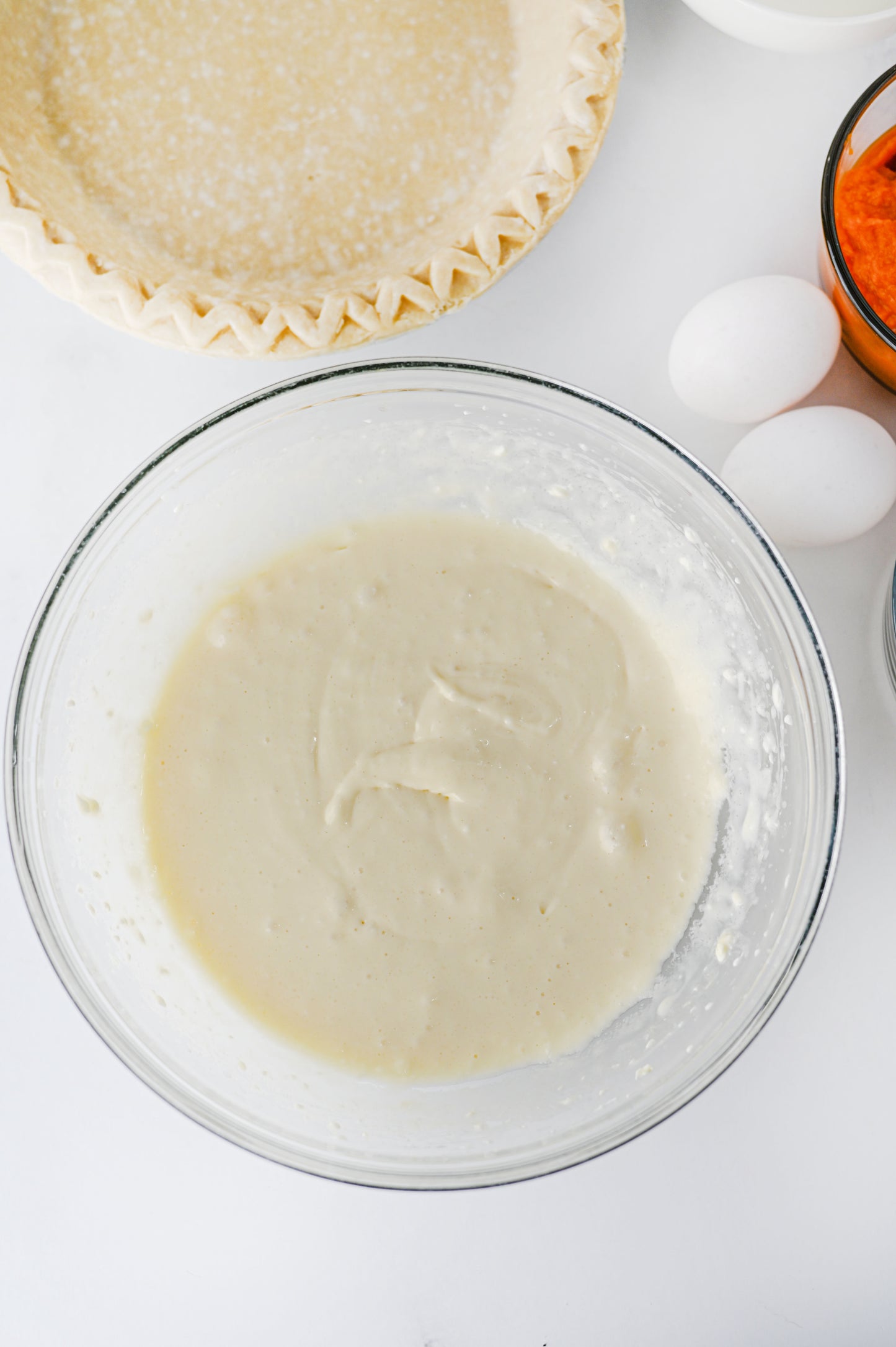 Pumpkin Cheesecake Pie Set #1