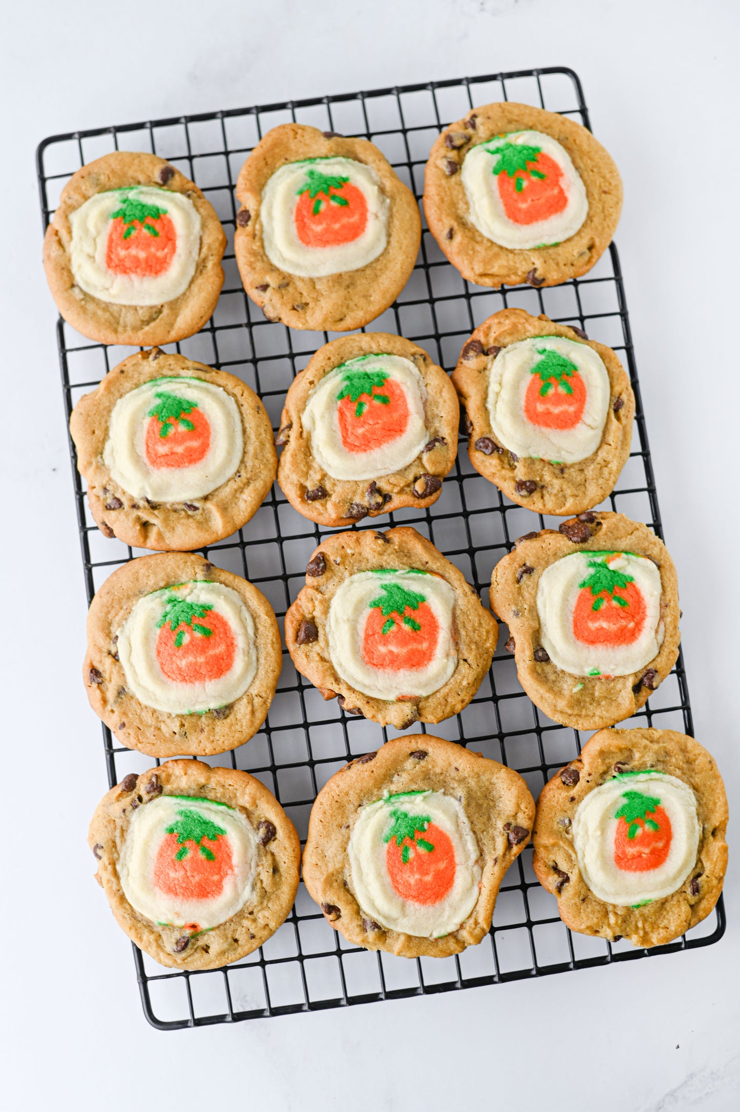 Pilsbury Pumpkin Chocolate Chip Cookie Hack