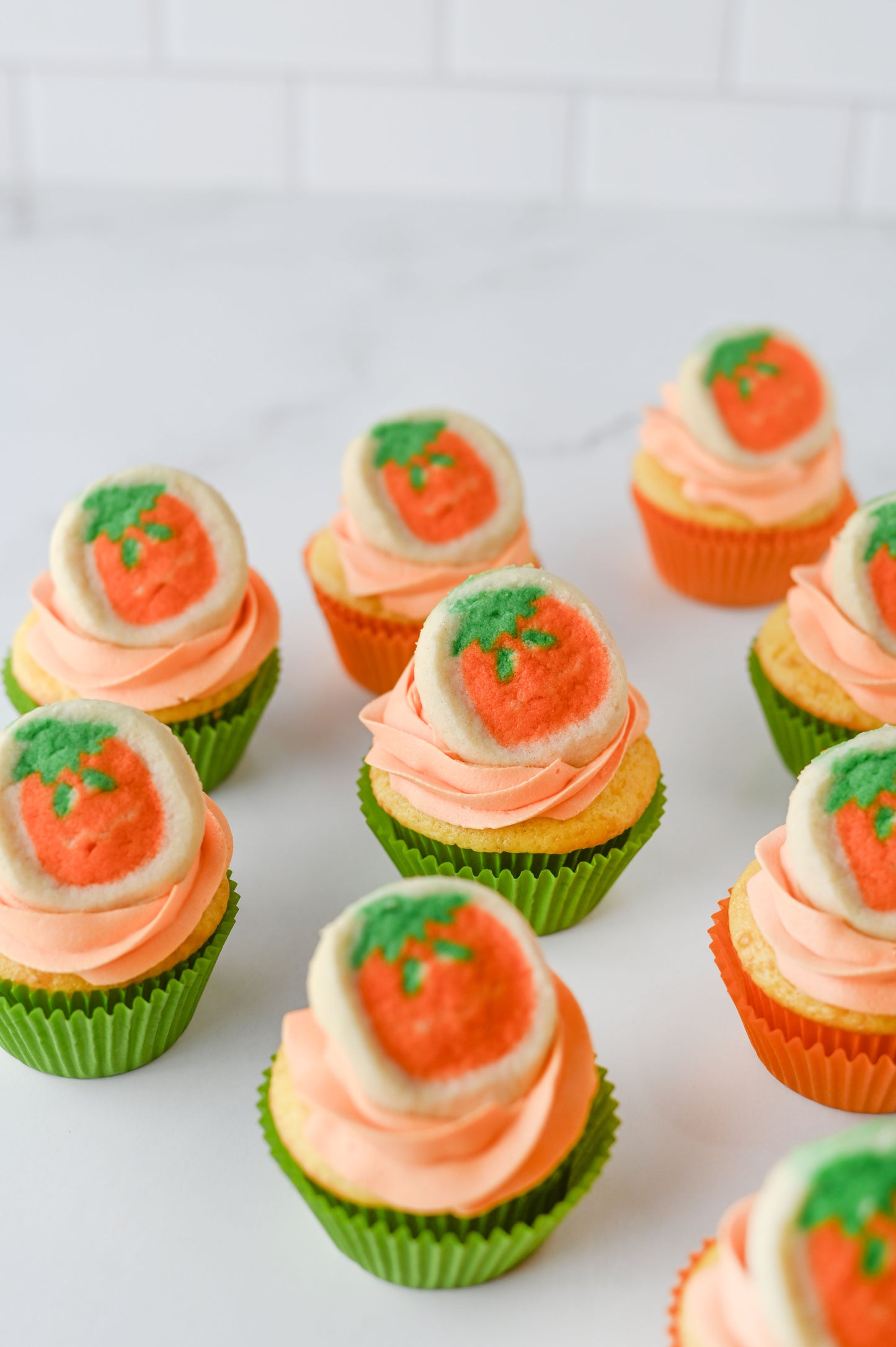 Pumpkin Cookie Cupcakes
