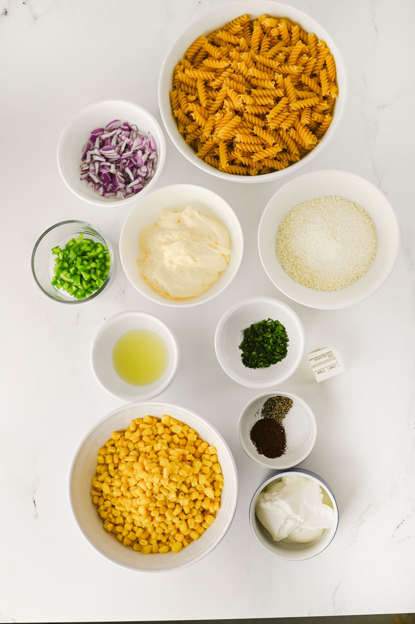 Street Corn Pasta Salad Set #3